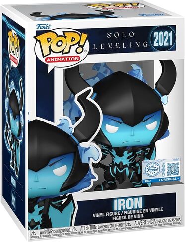 Funko Pop! Animation: Solo Leveling - Iron - 1/6 Odds for Rare Chase Variant - Glow in The Dark - Styles May Vary - Amazon Exclusive - Collectable Vinyl Figure - Gift Idea - Anime Fans in Kuwait