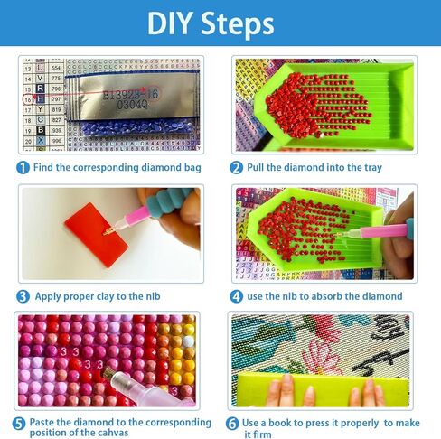 TYPUSOK Gnome Diamond Art Kits for Adults,Highland Cow Round Full Drill 5D Diamond Painting Kits for Beginners,Sunflower DIY Diamond Dots Pictures Gem Art Kit,Home Wall Decor 12x16in in Kuwait