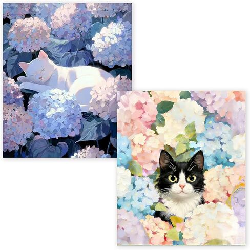 Qykwz Coquette Trendy Black Cat Diamond Painting Kits for Adults, Cat Lover Gifts, Funky Pink Sunglasses Kitty Diamond Art Kits, DIY Full Drill Gem Art Kit for Home Wall Decor,10x11.8 Inch in Saudi Arabia