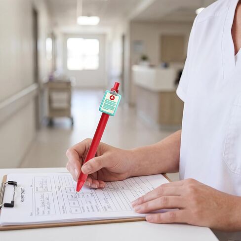 ceiba tree Nurse Pens Cute Funny Black Ink Writing Nursing Pens Nurses Week Gifts for Doctors Medical Healthcare Clinic Worker Appreciation School Supplies in Kuwait