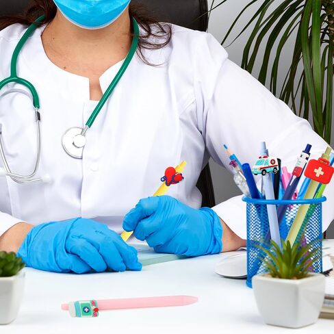 ceiba tree Nurse Pens Cute Funny Black Ink Writing Nursing Pens Nurses Week Gifts for Doctors Medical Healthcare Clinic Worker Appreciation School Supplies in Kuwait