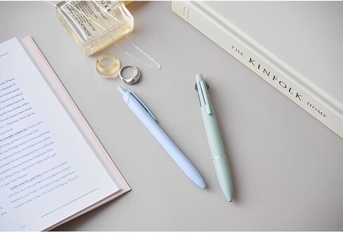 Uni Jetstream Single Ballpoint Pen, Equipped with 0.5mm Lite Touch Ink (Black), Forest Blue, SXNLS05.39, Set of 10 in Kuwait