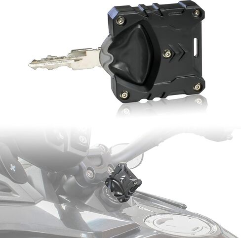SAUTVS Sporty Key Holder for Can Am Spyder, Ignition Key Cover Case Shell with Hole for Can-Am Spyder F3 RT RT-S ST RSi Accessories (1PCS) in Kuwait