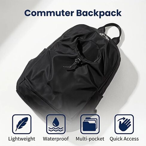 Commuting Laptop Backpack, Travel Backpack, Large-Capacity Backpack for Men and Women, Suitable for Office and Daily Use in Kuwait