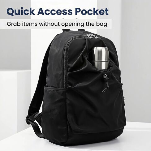 Commuting Laptop Backpack, Travel Backpack, Large-Capacity Backpack for Men and Women, Suitable for Office and Daily Use in Kuwait