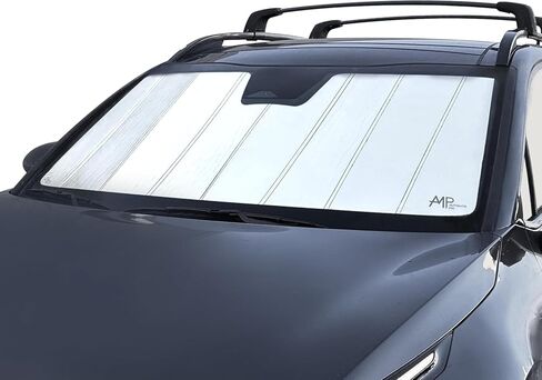 مظلة شمسية قابلة للطي مناسبة للزجاج الأمامي لسيارة Mazda CX-70 SUV، 2026 2025، كتلة عاكسة مدمجة للأشعة فوق البنفسجية وخفيفة الوزن ومرنة وإكسسوارات عازلة صلبة (صنع في الولايات المتحدة الأمريكية) in Kuwait