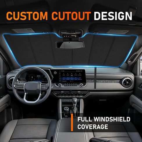 2023-2026 CR-V Windshield Sun Shade for Honda CR-V 2023 2024 2025 2026 Automotive Car Front Window Sunscreen Sunshade in Saudi Arabia