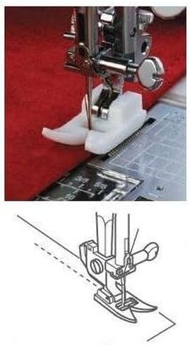 Janome Ultra Gldie Foot, Snap-On Feet #200329004 in Kuwait