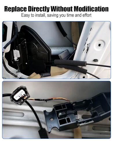 Door Lock Latch Actuator Front Left Driver Side Fit for Nissan Kicks 2019-2024 Replace 805015RL2A 805015RL3A 805015RW3A in Kuwait