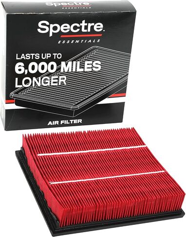 Spectre Essentials Engine Air Filter by K&N: Premium, 50-Percent Longer Life: Fits Select 2005-2011 CHEVY/PONTIAC (Impala, Monte Carlo, Grand Prix), SPA-2334 in Kuwait