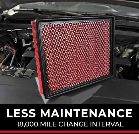 Spectre Essentials Engine Air Filter by K&N: Premium, 50-Percent Longer Life: Fits Select 2005-2011 CHEVY/PONTIAC (Impala, Monte Carlo, Grand Prix), SPA-2334 in Kuwait