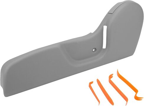 Tan/Beige Driver Side Seat Trim, Compatible with 2001-2004 Toyota Tacoma Bucket Seats, # 71812-04010-E0, Plastic Panel Bezel Cover LH in Kuwait