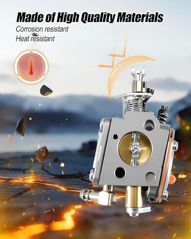 Carburetor Fit for Wacker 0117285 BS500, BS500S BS600 BS600S BS650 BS700 BS52Y BS50-2 BS60-2 BS70-2 WM80 BS60Y, Compatible with Stens 615-018 Tillotson HS-284F HCR70, Replace 0117285 in Kuwait