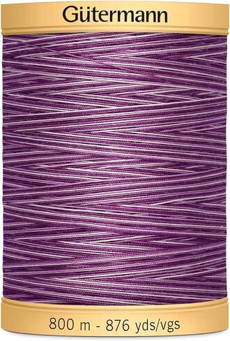 Gutermann Natural Cotton Thread Variegated 876yd, Purple Passion in Kuwait