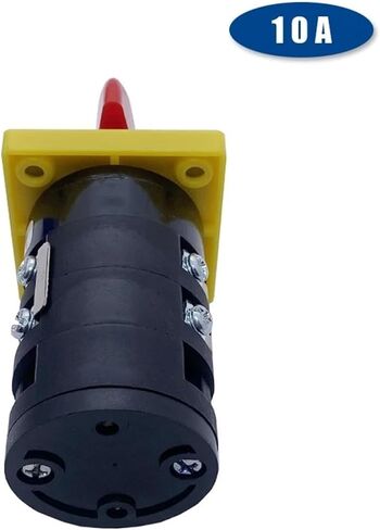 Reset Momentary 3 Positions Manual Transfer Rotary Cam Switch Electric Silver Contact 10A Three Poles HZ5B-10/3 B005 in Saudi Arabia