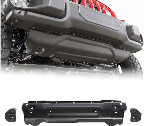 Skid Plate Compatible with 2018-2026 Jeep Wrangler JL ＆ 2020-2026 Gladiator JT, Only for 10th Anniversary Style Bumper in Saudi Arabia