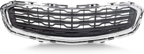 ALMULOO Front Grill Compatible with 2015 Chevy Cruze & 2016 Chevrolet Cruze Limited Excludes Ltz Model Grille Plastic(ABS) Chrome Replacement for GM1200728 95405770 in Kuwait