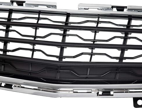 ALMULOO Front Grill Compatible with 2015 Chevy Cruze & 2016 Chevrolet Cruze Limited Excludes Ltz Model Grille Plastic(ABS) Chrome Replacement for GM1200728 95405770 in Kuwait