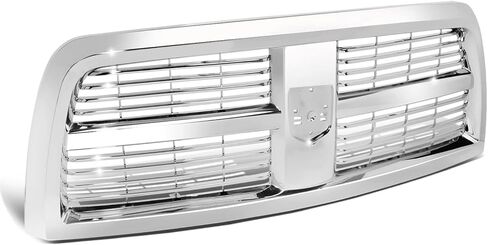 DNA MOTORING Factory Style Chrome Horizontal Slats Grille Grill Compatible with 10-12 Ram 2500/3500, OEM-GR-CH1200335 in Kuwait