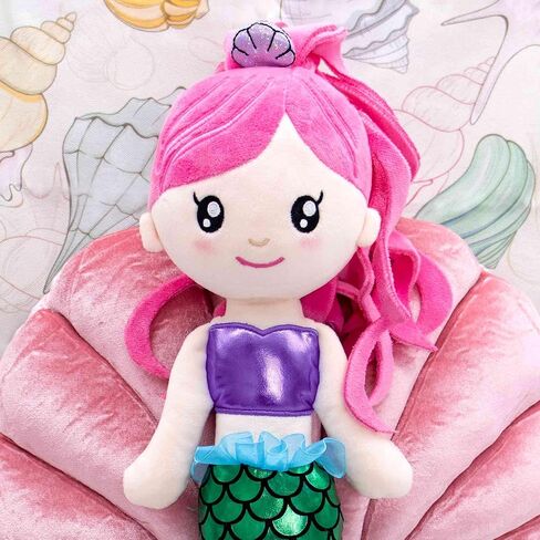 DIBSIES Personalized Mermaid Dolls - 16 Inch (Light Skin Tone) in Saudi Arabia