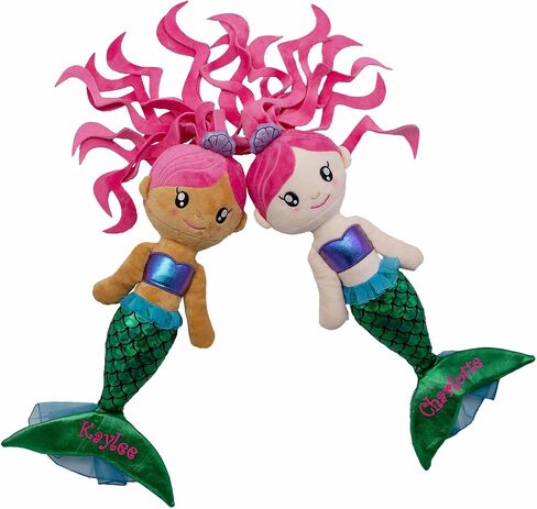 DIBSIES Personalized Mermaid Dolls - 16 Inch (Light Skin Tone) in Saudi Arabia