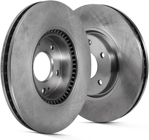 SCITOO Front Brake Rotors Kits 31427 Vented Disc Brake Rotors Fit For Hyundai For Sonata 2006-2013,For Hyundai For Tucson 2010-2015,For Hyundai For Veloster 2013,For Kia For Forte 2010-2014 in Kuwait
