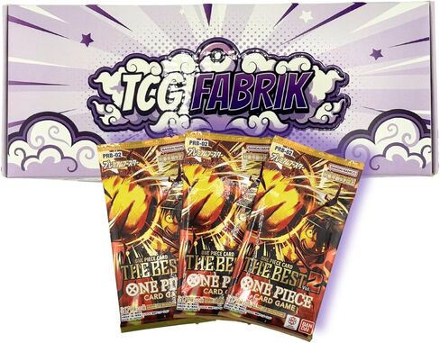 One Piece Cards Booster Packs | Japanese Original Sealed Booster Packs | Handmade Don! Card | Mystery Figure |One Piece TCG | (PRB02 The Best Vol.2 Premium Japanese (3 Packs /30 Cards in Total)) in Saudi Arabia