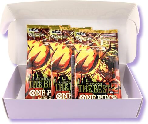 One Piece Cards Booster Packs | Japanese Original Sealed Booster Packs | Handmade Don! Card | Mystery Figure |One Piece TCG | (PRB02 The Best Vol.2 Premium Japanese (3 Packs /30 Cards in Total)) in Saudi Arabia