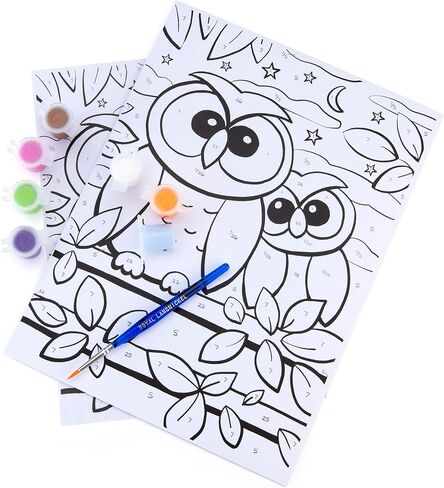 Royal & Langnickel My First Owls Paint by Numbers in Kuwait