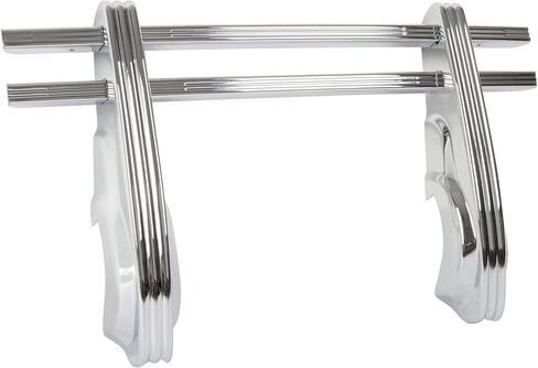KUAFU Front Bumper Grille Brush Guard Compatible with 1947-1954 Chevy Chevrolet Truck 3100 3600 3700 3800 3900 Bull Bar Front Bumper Grill Guard Frame Protector Steel Chrome in Kuwait