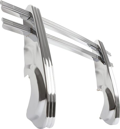 KUAFU Front Bumper Grille Brush Guard Compatible with 1947-1954 Chevy Chevrolet Truck 3100 3600 3700 3800 3900 Bull Bar Front Bumper Grill Guard Frame Protector Steel Chrome in Kuwait
