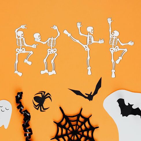 WADORN Skeleton Man Cutting Die Cuts, Metal Halloween Theme Embossing Stencil Die Cuts Skull Ghost Stencils DIY Crafts Cards Embossing Tools for DIY Scrapbooking Craft Photo Album Paper Card Decor in Kuwait