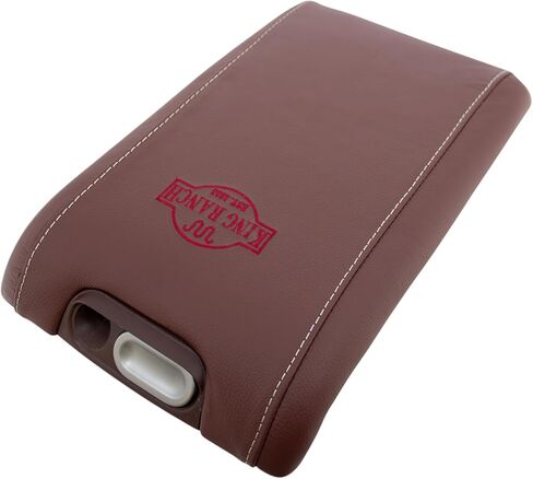 2009-2012 fits Ford F-150 King Ranch Leather Center Console Lid Cover Chaparral Brown in Saudi Arabia