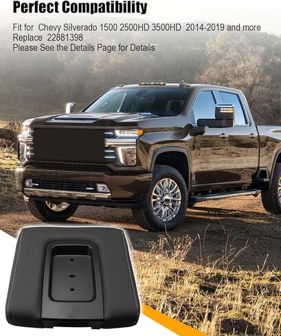 Dasbecan Front Seat Center Console Armrest Lid Fit for Chevrolet Chevy Silverado Suburban Tahoe GMC Sierra Yukon XL 2014-2020 40/20/40 Split Bench Sea Replace 22881398 in Kuwait