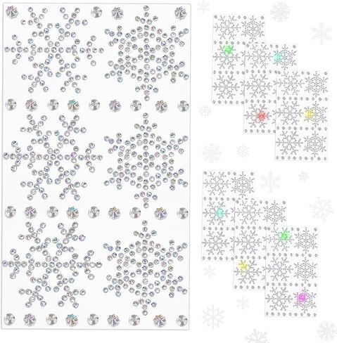 6 PCS Heart Self Adhesive Face Gems Stickers Valentine's Day Rhinestones Face Jewel for Women Festival Heart Accessories Stickers for Craft in Saudi Arabia
