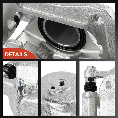 A-Premium Disc Brake Calipers Assembly with Bracket Compatible with Kia, Hyundai Vehicles - Sportage, Tucson, 2016-2021 - Front Driver and Passenger Side in Kuwait