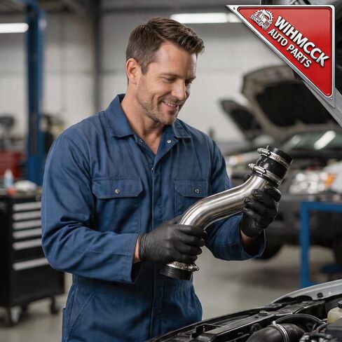304 Stainless Steel Intake Manifold Extension Pipe Short Coolant Tube for Detroit Diesel Series 60 14.0L Only, Replaces OEM #23505899, Heavy Duty Engine Cooling System Part in Kuwait