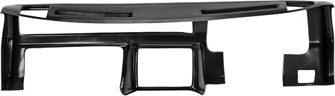 لوحة القيادة غطاء لوحة القيادة ALMULOO متوافقة مع 1981-1988 Chevy Malibu El Camino Monte Carlo GMC Caballero لوحة وحدة التحكم المركزية لوحة الحافة استبدال لوحة أداة تقليم تراكب لوحة غطاء غطاء بلاستيكي أسود in Kuwait