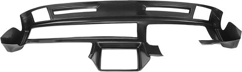 لوحة القيادة غطاء لوحة القيادة ALMULOO متوافقة مع 1981-1988 Chevy Malibu El Camino Monte Carlo GMC Caballero لوحة وحدة التحكم المركزية لوحة الحافة استبدال لوحة أداة تقليم تراكب لوحة غطاء غطاء بلاستيكي أسود in Kuwait