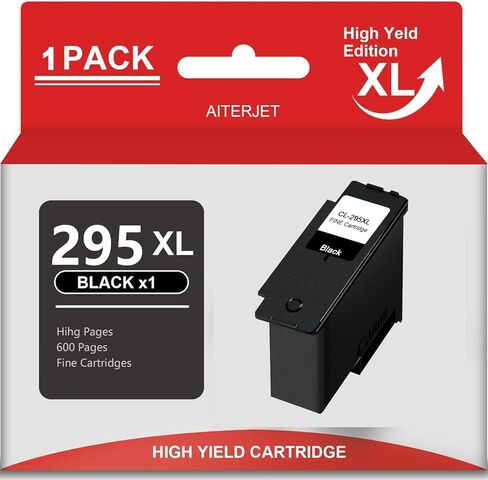 High Capacity PG-295 XL Ink Cartridges Replacement for Canon PG-295 Ink Cartridges use for Pixma TR7120,TS6520,TS4320 Printers (1 Black) in Kuwait