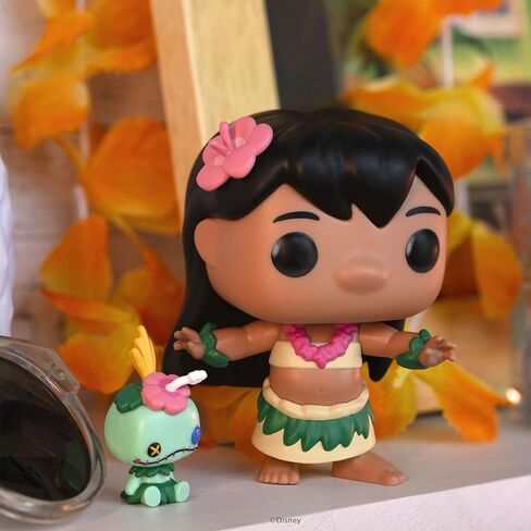 Funko Pop! & Buddy: Lilo & Stitch - Hula Lilo with Scrump - Collectable Vinyl Figure - Gift Idea - Official Merchandise - Toys for Kids & Adults - Disney Fans - Model Figure for Collectors in Kuwait