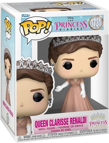 Funko Pop! Disney: The Princess Diaries - Queen Clarisse Renaldi - Collectable Vinyl Figure - Gift Idea - Official Merchandise - Toys for Kids & Adults - Movies Fans - Model Figure for Collectors in Kuwait