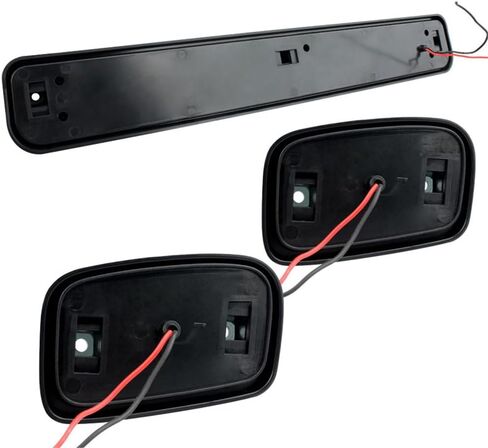 Cab Lights 3 PCS Fit for Silverado 2007-2014 or Sierra 1500 2500 3500 HD Trucks - Roof Running Top Marker Assembly Compatible With Trucks in Kuwait