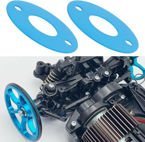 2Pcs Aluminum Motor Plate 84293 Compatible with Tam-iya Type 540 TT01 TT02 M07 M08 TA02 in Kuwait