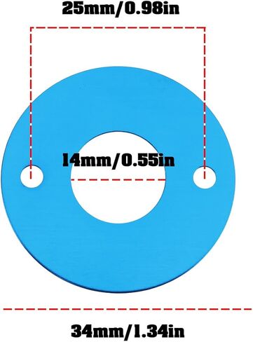 2Pcs Aluminum Motor Plate 84293 Compatible with Tam-iya Type 540 TT01 TT02 M07 M08 TA02 in Kuwait