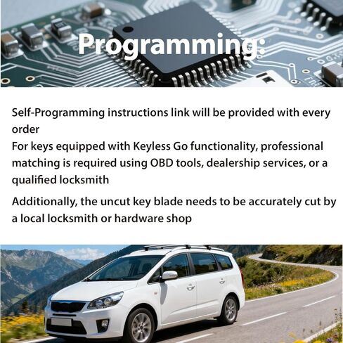 Keyless Key Fob Remote Control Replacement for 2007 - 2010 Kia Rondo Sorento PLNHM-T011 315MHz 4 Buttons in Saudi Arabia