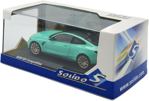 Solido 1:43 Scale BMW G82 M4 Competition Green 2023 Diecast Model Car S4316002 in Saudi Arabia