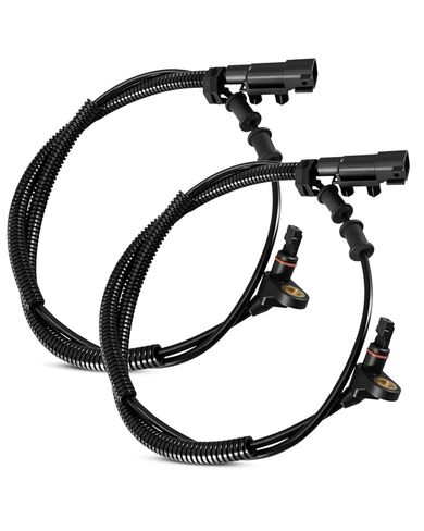 2Pcs Front ABS Wheel Speed Sensor Left and Right Compatible with Dodge Nitro 2007-2011 Fit for Jeep Liberty 2008-2012 Replace ALS1916 68004019AA 68004019AB 68004019AC, Driver Passenger Side in Saudi Arabia