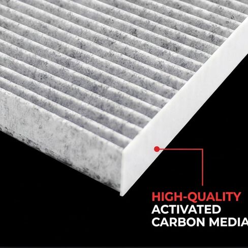 Cabin Engine Air Filter GF312 Compatible with Nissan Versa 2020-2025 Kicks 2018-2024 Replaces 27891-5RB0A 27891-5RB0B 27891-5RB0C 16546-5RB1A CA12315 in Kuwait