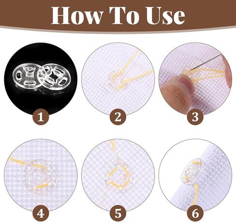 120 Sets Sew on Snaps Sewing Fasteners Clear Plastic Snaps for Sewing 7mm 10mm 15mm Round Sew on Snap Buttons Invisible Clear Press Buttons for Shirts Jeans Coat Jacket Windbreaker in Saudi Arabia